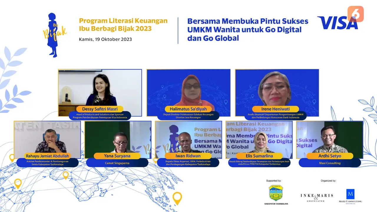 Ibu Berbagi Bijak 2023 yang diselenggarakan oleh VISA
