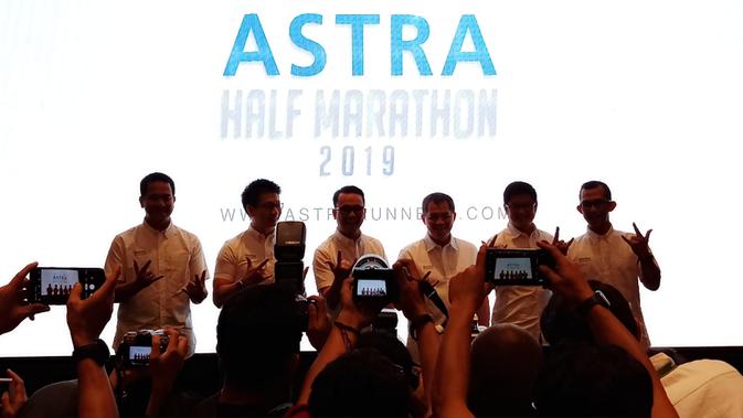 Konferensi pers jelang Astra Half Marathon 2019 (Foto: Fitri Haryanti/Liputan6.com)