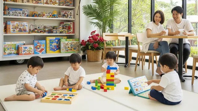 Ide Sewa Mainan Anak di Area Wisata Keluarga (Image by Gemini AI0