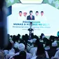 Ketua Umum Pengurus Besar Nahdlatul Ulama (PBNU) KH Yahya Cholil Staquf  saat menghadiri Musyawarah Nasional dan Konferensi Besar (Munas-Konbes) Alim Ulama NU 2023 di Pondok Pesantren Al-Hamid Jakarta, Senin (18/9/2023). (Istimewa)