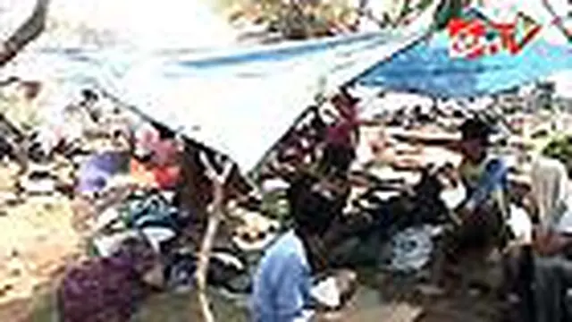 Korban Kebakaran Benhil Menempati Tenda