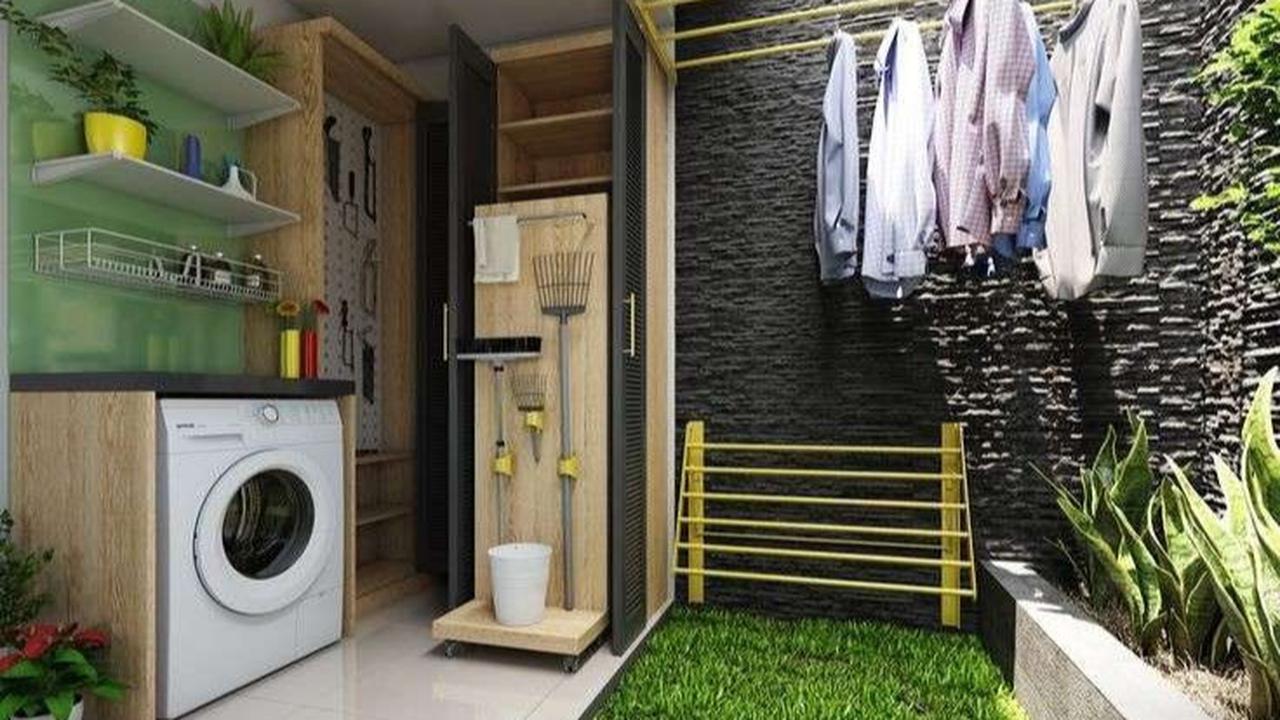 Desain Ruang Jemuran Minimalis