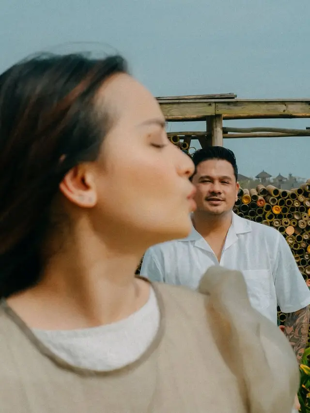 Joanna Alexandra dan Immanuel Christover. (Foto: akhu.jpeg Bali Couples and Family Photographer dari Instagram @joannaalexandra)