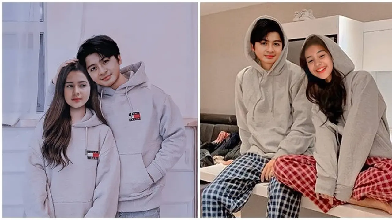 6 Foto Editan Sandrinna Michelle dan Rassya Hidayah Ini Bak Pasangan Drakor