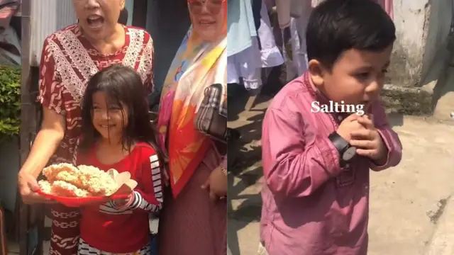 Bak Lamaran, Satu Keluarga Antar Bocah Laki-Laki Temui Sang Pujaan Hati, Netizen: Kawal Sampai Dewasa