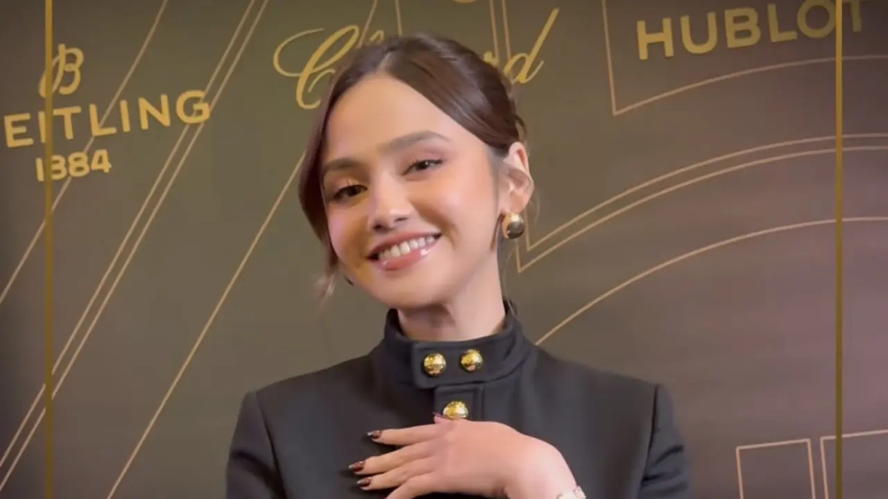 Syifa Hadju saat Hadir di Acara Irwan Mussry. [@time.international]