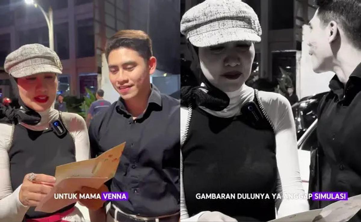 Foto Ultah Venna Melinda ke-53 Dapat Hadiah Mewah, Dikira Mobil Ternyata Sandal