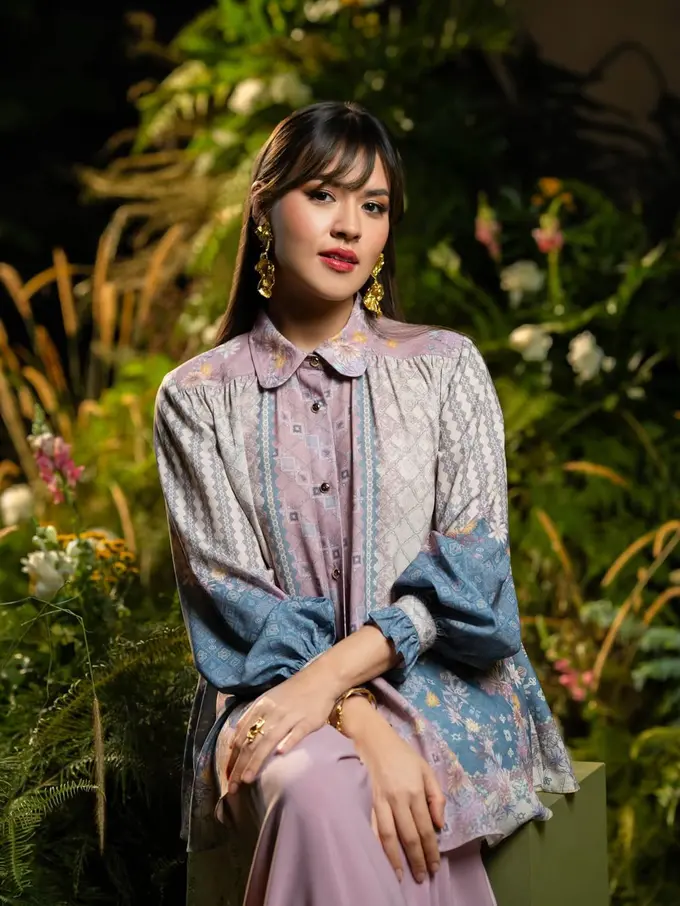 Pesona Raisa Andriana dalam Balutan Busana Lebaran Klamby, Inspirasi Modest Wear untuk Raya 2026