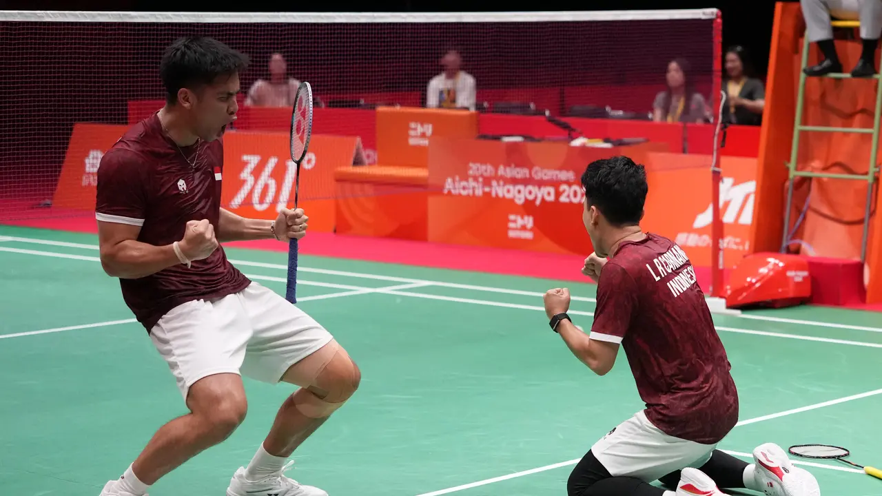 Comeback Dramatis, Indonesia Raih Emas Beregu Putra
