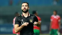 Selebrasi Jordi Amat dalam laga Burundi vs Timnas Indonesia, Selasa (28/3/2023) (c) Bola.net/M Iqbal Ichsan