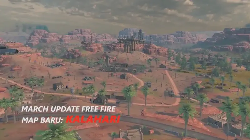 Kelebihan Map Kalahari di Free Fire. sumber foto: Garena Free Fire Indonesia