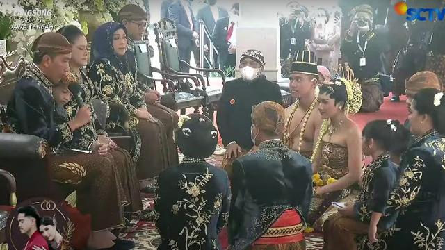 Jokowi dan Keluarga Menjalani Tumplak Punjen Kaesang Erina