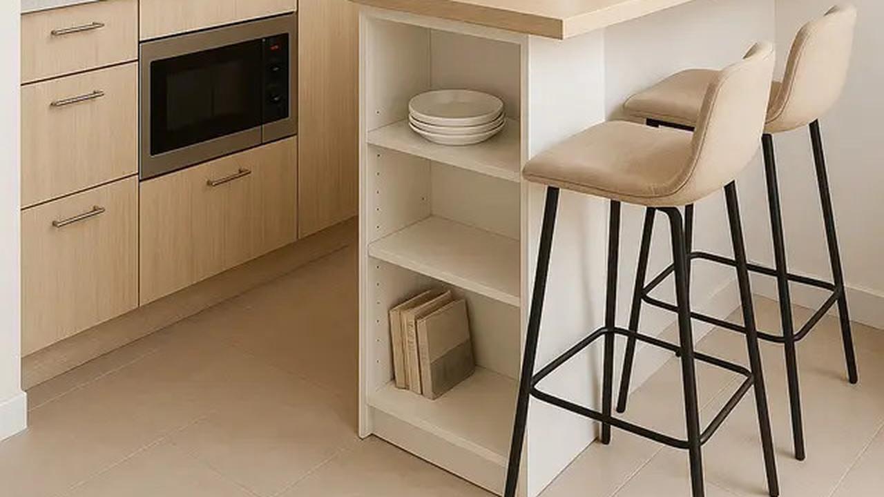 7 Inspirasi Dapur Kecil dengan Mini Bar, Jadi Tren Rumah di Tahun 2025