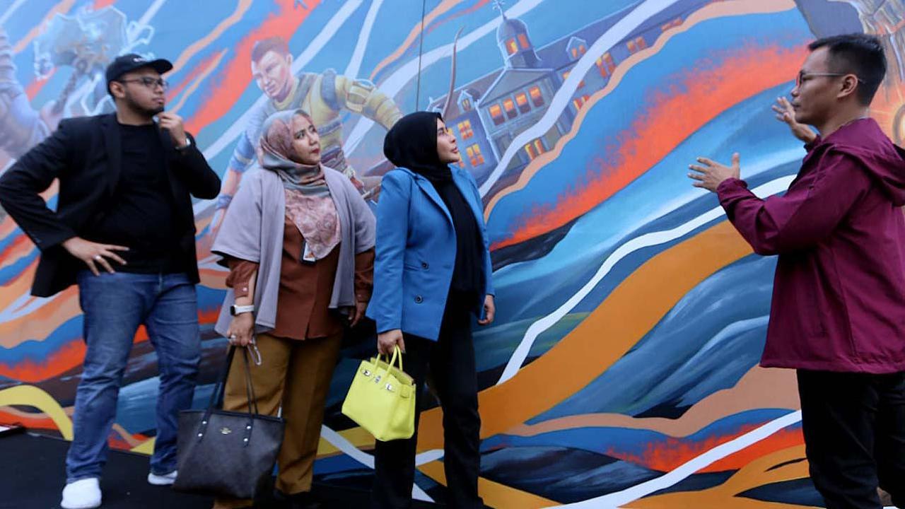 Melihat Mural God of War Ragnarök dan Jelajah 9 Sudut Kota Tua