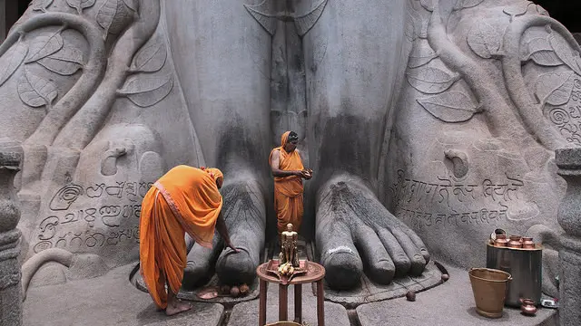Palitana, kota vegetarian pertama di dunia.