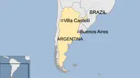 Kecelakaan helikopter di Argentina (BBC)