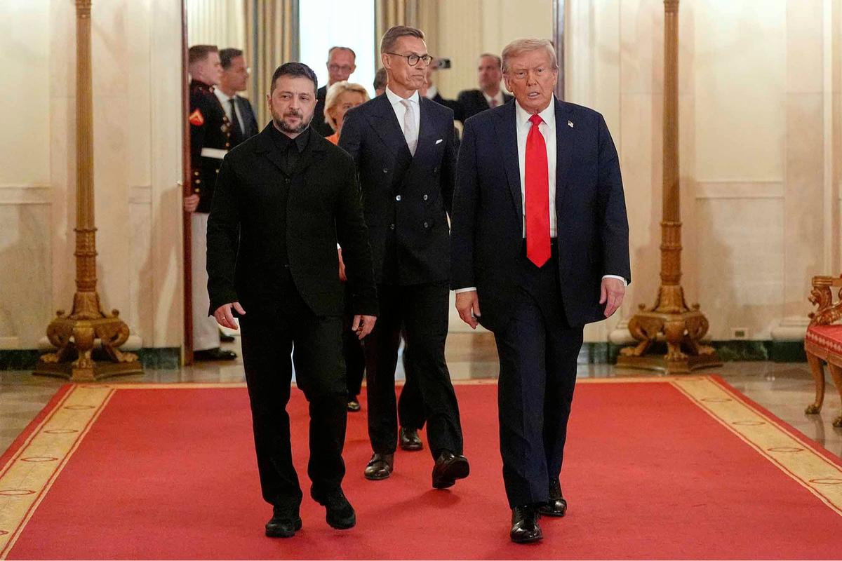 FOTO: Zelensky Bertemu Trump di Gedung Putih, Siap Tatap Muka dengan Putin Demi Akhiri Perang