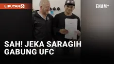 Jeka Saragih Resmi Gabung UFC!