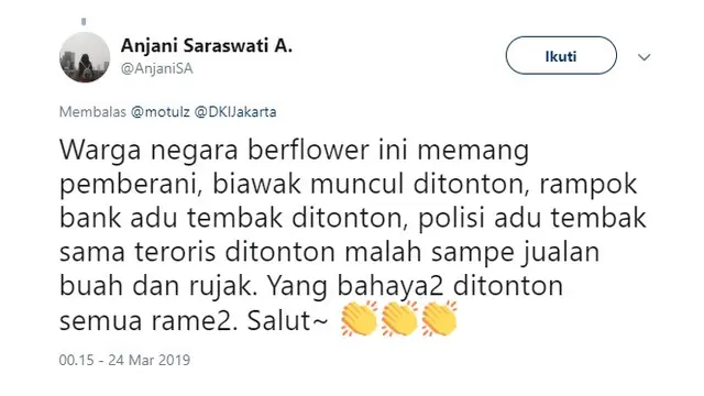 respon video biawak