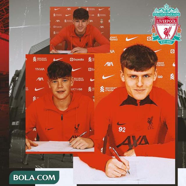 Liverpool - Wonderkid Liverpool: James McConnell, Ben Doak, Lewis Koumas