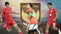 Timnas Indonesia U-23: Dion Markx, Toni Firmansyah, Rafael Struick. (Bola.com/Benediktus Gerendo Pradigdo)