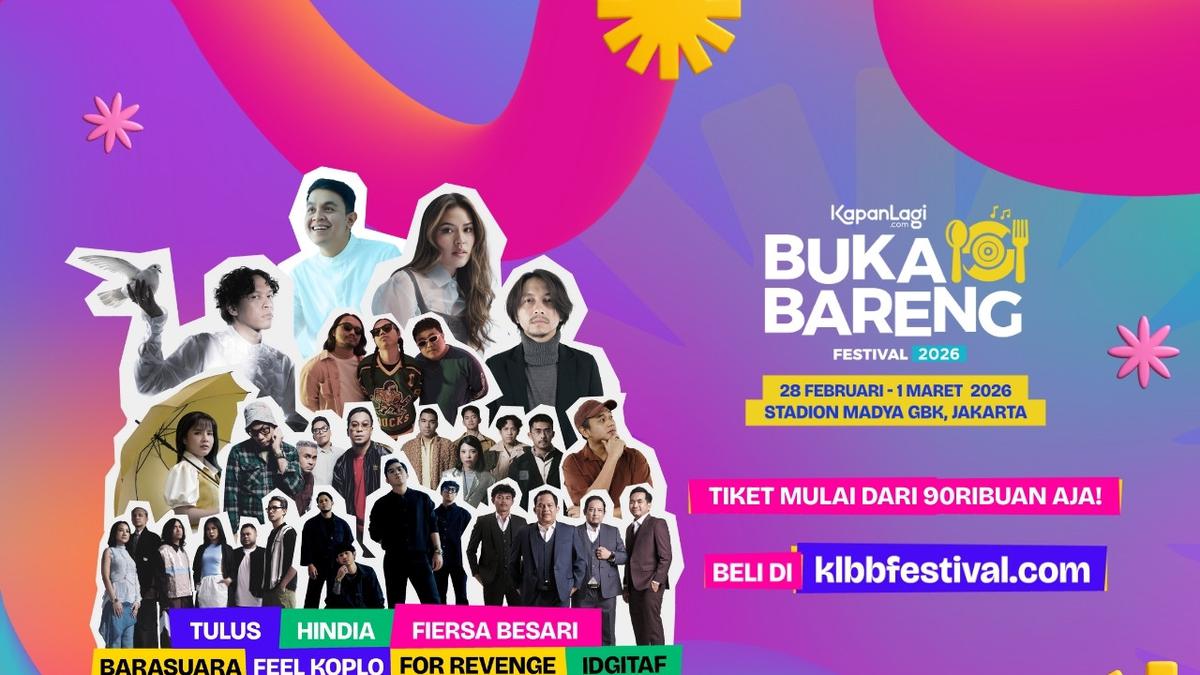 KLBB Festival 2026 Hadirkan Promo Valentine, Tiket Berdua Lebih Hemat