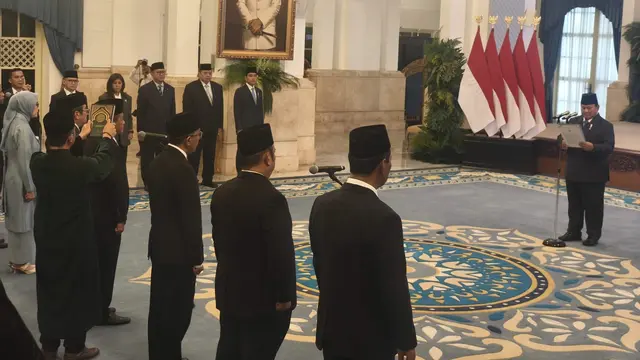 Prabowo Lantik Anggota Dewan Energi Nasional