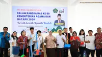 Sambut Natal dan Tahun Baru, Penyuluh Agama Bersihkan Rumah Ibadah Lintas Iman se-Indonesia