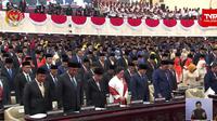 Pelantikan dan pembacaan sumpah dan janji anggota DPR periode 2024-2029, Selasa (1/10/2024). (tangkapan layar youtube DPR RI)