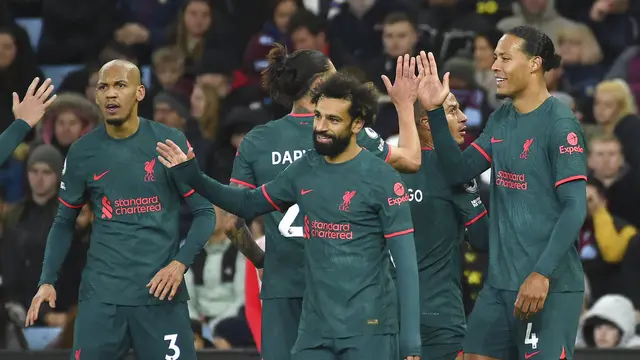 Liverpool Kalahkan Aston Villa
