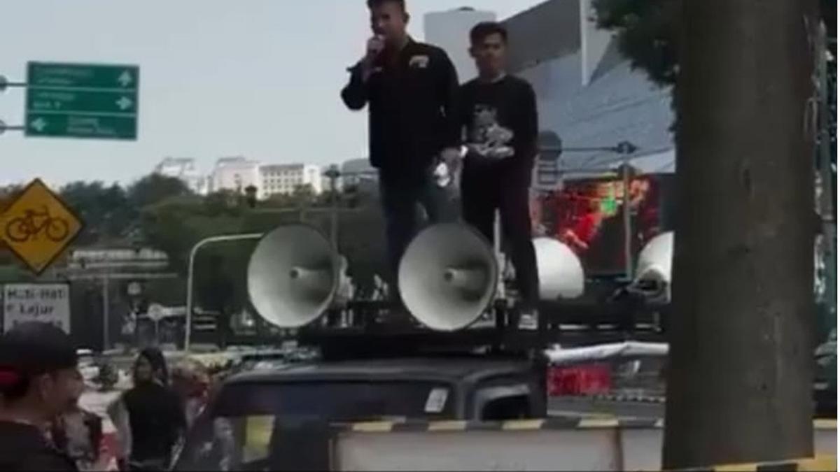 Penjelasan Polisi Tak Blokade Demo PBRI Dekat Bundaran HI