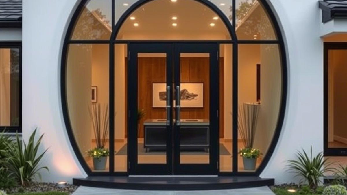 8 Inspirasi Dekorasi Pintu Depan Rumah, Curi Perhatian Tamu yang Datang
