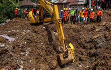 FOTO:  Tim SAR Temukan Korban Baru, Jumlah Tewas Longsor Banjarnegara Jadi Sembilan Orang