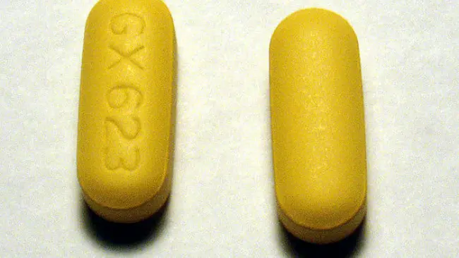 Abacavir, obat AID/HIV keluaran GlaxoSmithKline. (Sumber Wikimedia Commons)