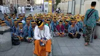 Sebanyak 92 persen jemaah puas setelah disuvei Indeks Kepuasan Haji Indonesia. (www.kemenag.go.id)