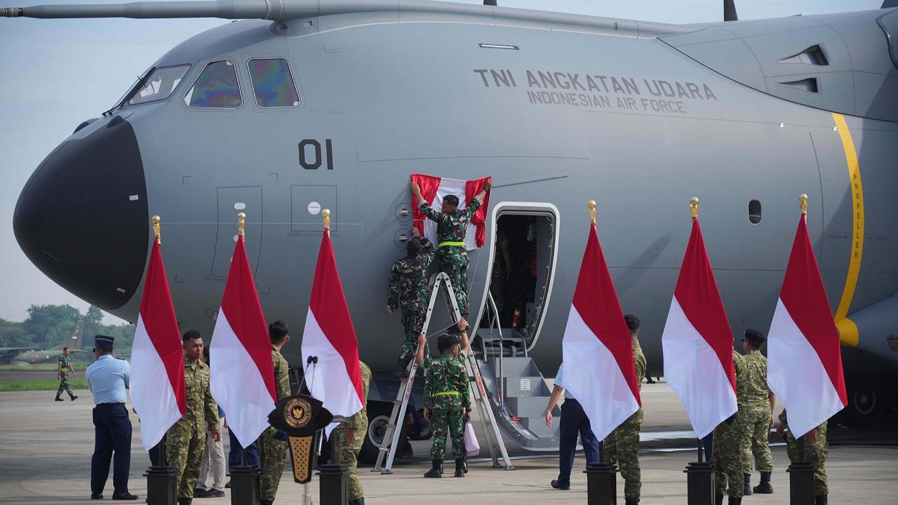 FOTO: Presiden  Prabowo Resmikan A400M, Pesawat Jumbo Baru TNI AU