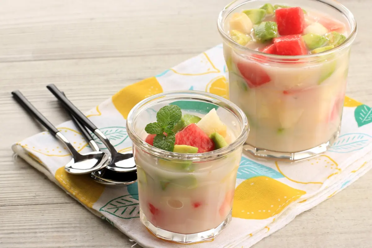 es buah susu UHT