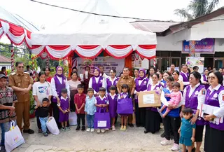 Mendagri Sekaligus Ketua Umum (Ketum) Tim Pembina Pos Pelayanan Terpadu (Posyandu) Tri Tito Karnavian