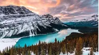 Wisata Virtual di Banff National Park, Kanada. (dok.Instagram @visit.banff/https://www.instagram.com/p/Bot7G7FgHRv/Henry)