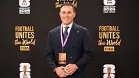 Fabio Cannavaro meneruskan tongkat estafet dari pelatih sebelumnya, Timur Kapadze yang membawa Uzbekistan ke Piala Dunia 2026. (AFP/Roberto Schmidt)