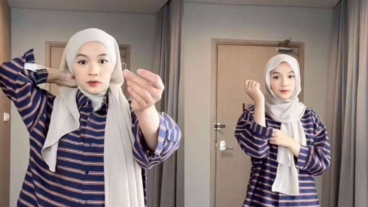 2.&nbsp;Tutorial Pashmina Ceruty Babydoll