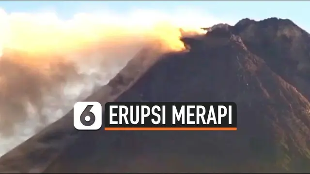 VIDEO: Merapi Kembali Luncurkan Awan Panas, Kali Ini Sejauh 1000 Meter
