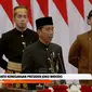 Presiden Joko Widodo atau Jokowi dalam pidato Sidang Tahunan MPR, DPR, DPD tahun 2024 di Gedung Parlemen Jakarta, Jumat (16/8/2024). (Foto: Tangkapan layar Vidio.com).