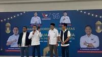 Ketua Umum Partai Persatuan Indonesia (Perindo), Hary Tanoe meresmikan polling nasional calon presiden dan wakil presiden (capres-cawapres) (Istimewa)
