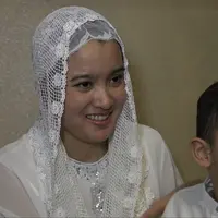 Ada tradisi lebaran yang membuat Marcella Zalianty heran