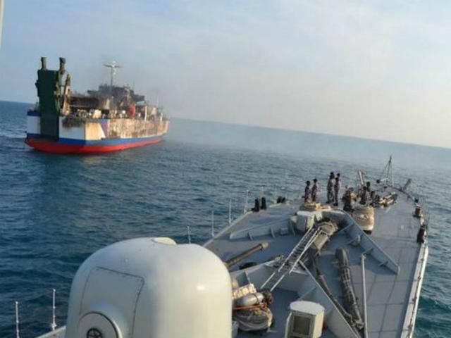 Kri Ahmad Yani Temukan Bangkai Km Santika Nusantara Di Barat Laut Pulau Bawean Surabaya Liputan6 Com