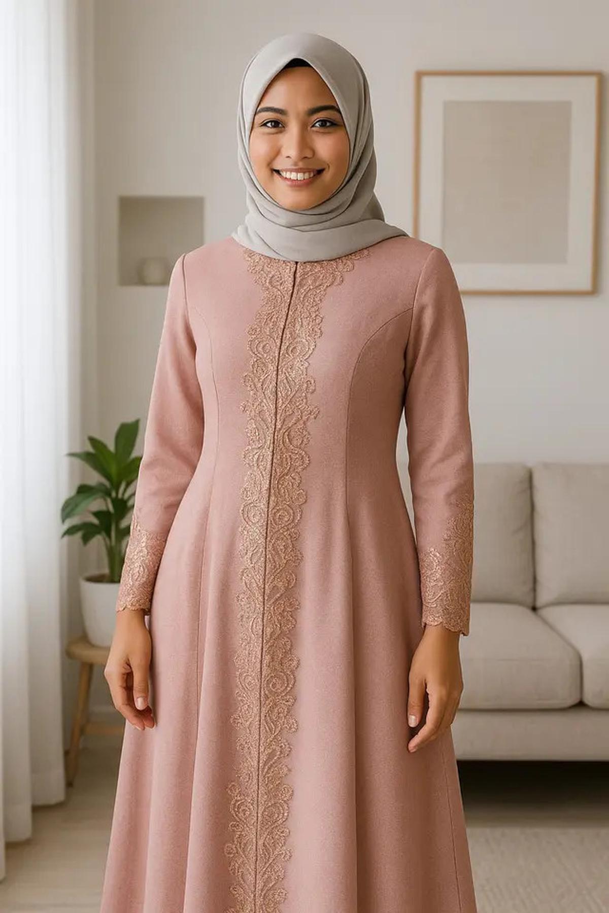 7 Inspirasi Gamis Warna Pastel untuk Kulit Sawo Matang, Tampil Cerah Alami dan Makin Pede