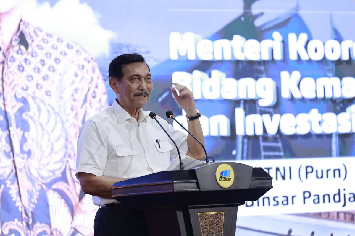 Menteri Koordinator Bidang Kemaritiman dan Investasi (Menko Marves) Luhut Binsar Pandjaitan