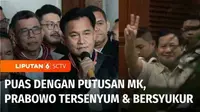 Sidang Sengketa Pilpres 2024 telah dimenangkan kubu Prabowo-Gibran. Presiden terpilih, Prabowo Subianto pun tersenyum dan bersyukur atas putusan Mahkamah Konstitusi.