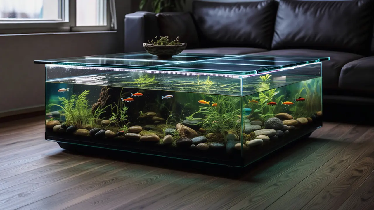 Kolam Ikan Portable yang Estetik di 2025 /Ilustrasi AI